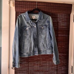 J. Crew Classic Blue Denim Jacket